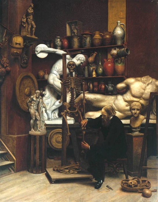 Mr Heatherley's Holiday: An Incident in Studio Life 1874 Samuel Butler 1835-1902 Presented by representatives of Jason Smith 1911 http://www.tate.org.uk/art/work/N02761